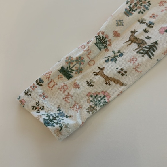 Ralph Lauren Baby Girl Cotton Henley Top & Legging Set - Picture 8 of 15